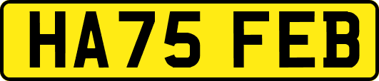 HA75FEB