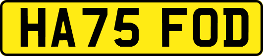HA75FOD