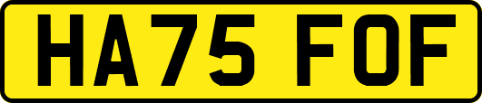 HA75FOF
