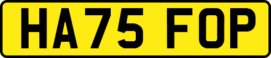 HA75FOP