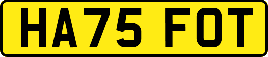 HA75FOT
