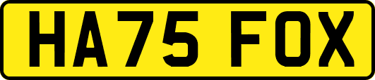 HA75FOX