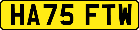 HA75FTW