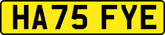 HA75FYE