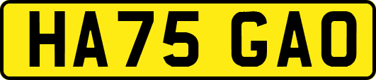 HA75GAO