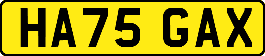 HA75GAX