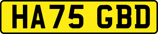 HA75GBD
