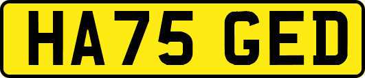 HA75GED
