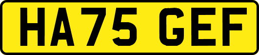 HA75GEF
