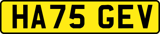HA75GEV