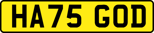 HA75GOD