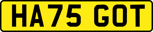 HA75GOT