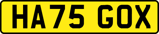 HA75GOX