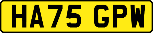 HA75GPW