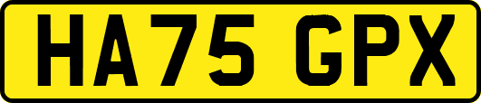 HA75GPX