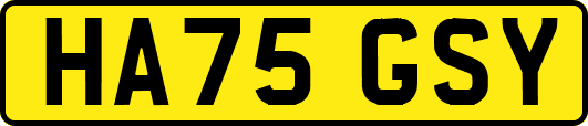 HA75GSY