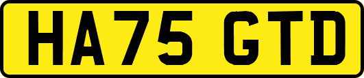 HA75GTD
