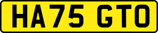 HA75GTO