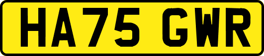 HA75GWR