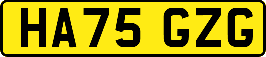 HA75GZG
