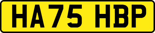 HA75HBP