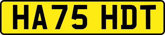HA75HDT