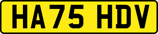 HA75HDV
