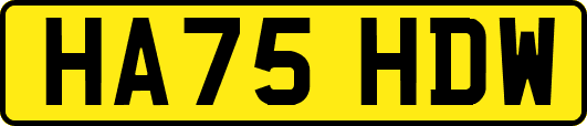 HA75HDW