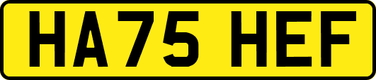 HA75HEF
