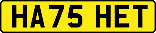 HA75HET