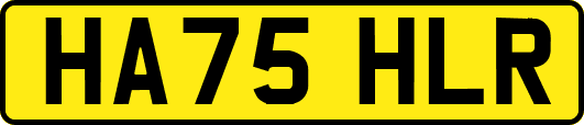 HA75HLR