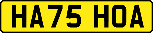HA75HOA
