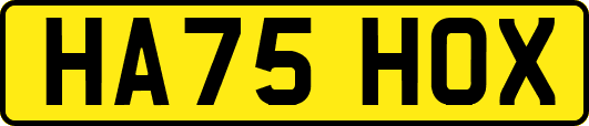 HA75HOX