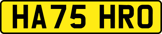 HA75HRO