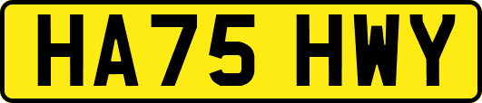 HA75HWY