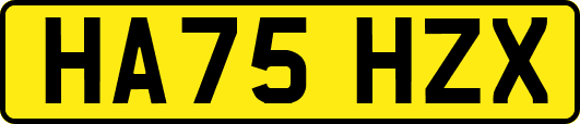 HA75HZX