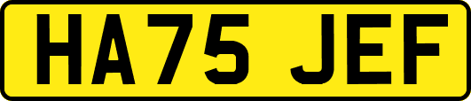 HA75JEF