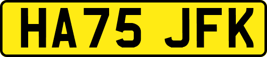HA75JFK