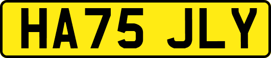 HA75JLY