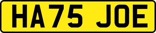 HA75JOE