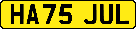 HA75JUL