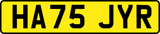 HA75JYR