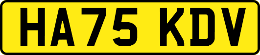 HA75KDV