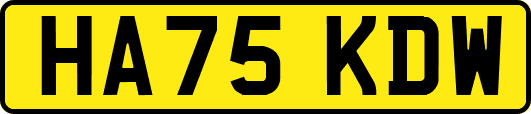 HA75KDW