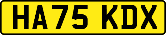 HA75KDX