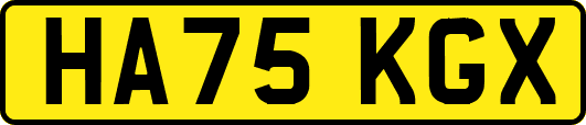 HA75KGX