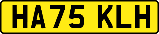 HA75KLH