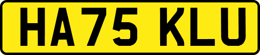 HA75KLU