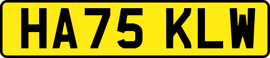 HA75KLW