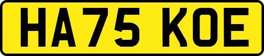 HA75KOE